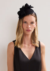 Black Felt Headband - Black