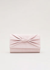 Knot Front Clutch - Pink