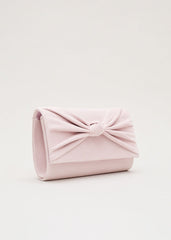 Knot Front Clutch - Pink