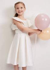 Sydney Satin Dress - Ivory