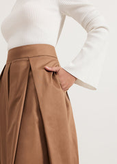 Trinity Petite Skirt - Brown
