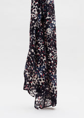 Circle Print Scarf - Multi