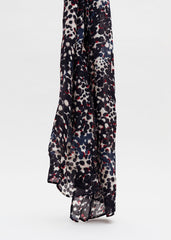 Circle Print Scarf - Multi