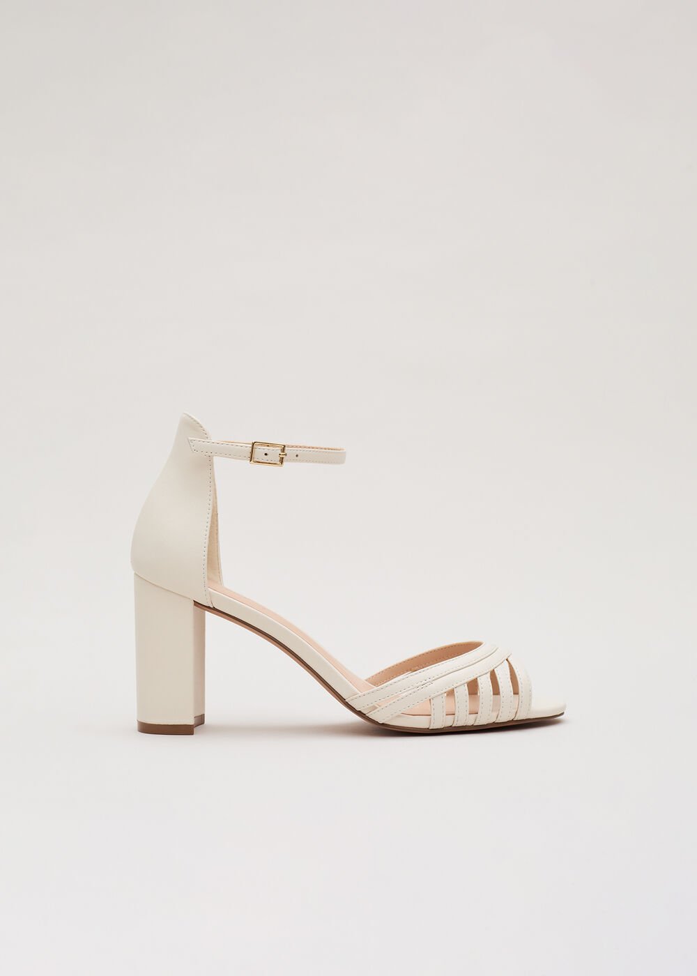Ivory Leather Sandal - Ivory