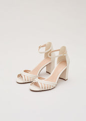 Ivory Leather Sandal - Ivory