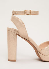 Platform Sandal - Neutral