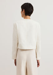 Ripley Boucle Jacket - Ivory