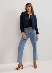 Ripley Boucle Jacket - Navy