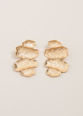 Statement Earrings - Gold