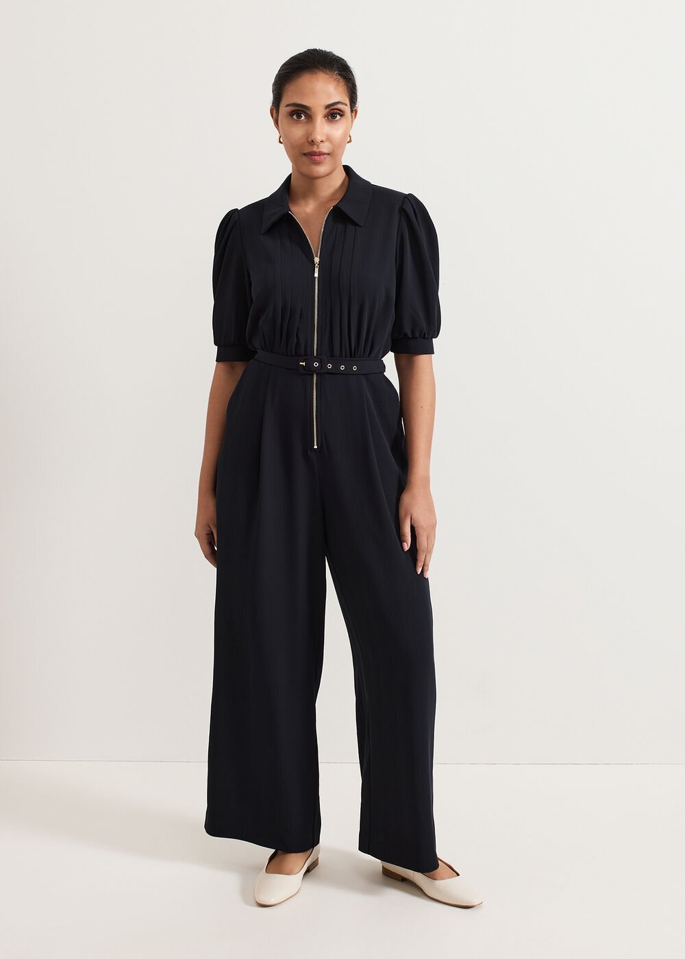 Petite Candice Jumpsuit - Navy