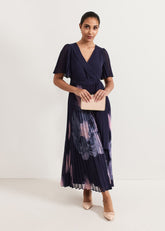 Petite Abigail Dress - Navy