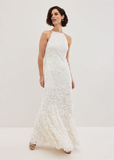 Charlene Maxi Wedding Dress - Ivory