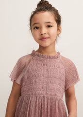 Evangeline Dress - Pale Pink