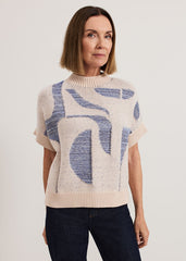 Sara Geo Tabard - Blue