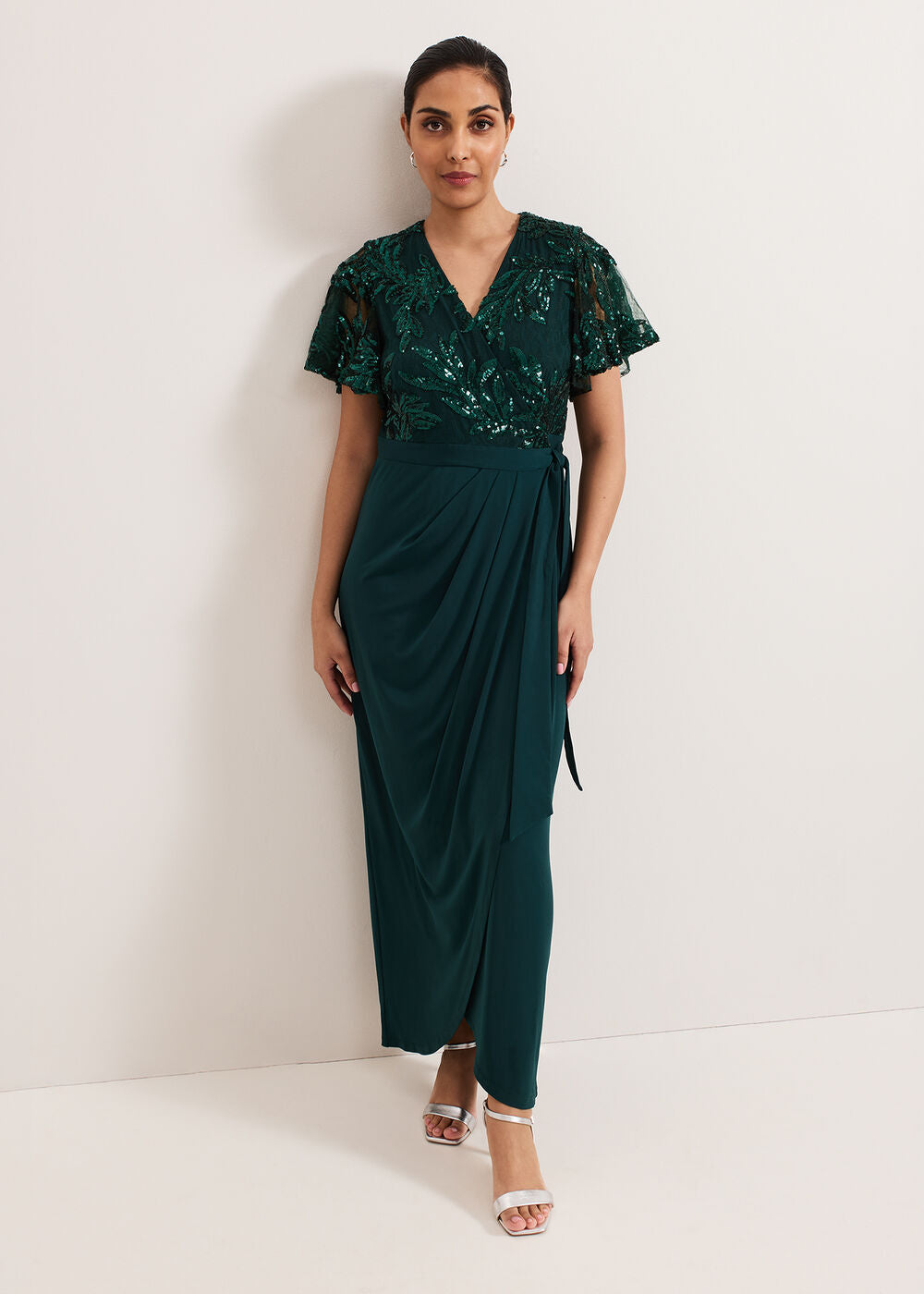 Petite Minty Dress - Dark Green