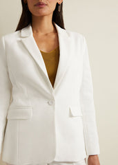 Ulrica Petite Jacket - White