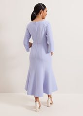 Petite Sienna Dress - Pale Blue