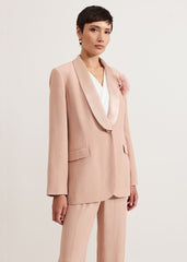 Jorja Suit Jacket - Pale Pink