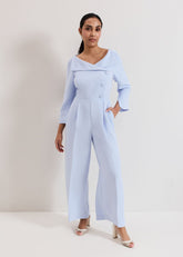 Petite Sienna Jumpsuit - Blue