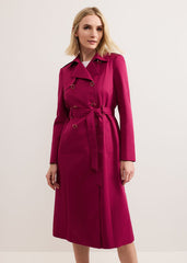 Cheryl Trench Coat - Pink