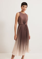 Simara Ombre Dress - Latte