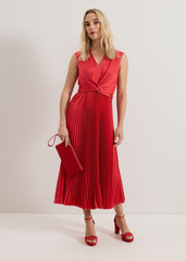 Celestia Wrap Dress - Pink