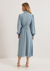 Phillippa Wrap Dress - Eau De Nil
