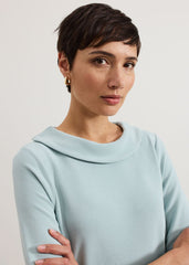 Remy Textured Top - Eau De Nil