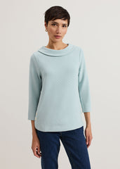 Remy Textured Top - Eau De Nil
