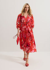 Federica Midi Dress - Pink