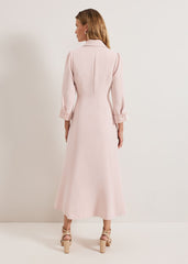 Paloma Tux Dress - Cameo Pink