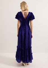 Mary Kate Maxi Dress - Purple