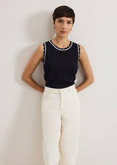 Sophia Barrel Jeans - Cream