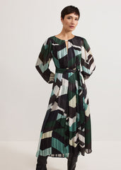 Francesca Midi Dress - Multi-Coloured