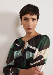 Francesca Midi Dress - Multi-Coloured