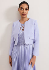 Petite Emma Jacket - Pale Blue