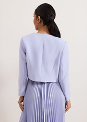 Petite Emma Jacket - Pale Blue