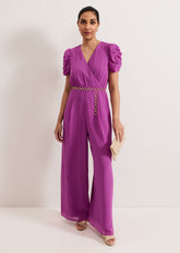 Petite Helene Jumpsuit - Purple