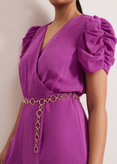 Petite Helene Jumpsuit - Purple