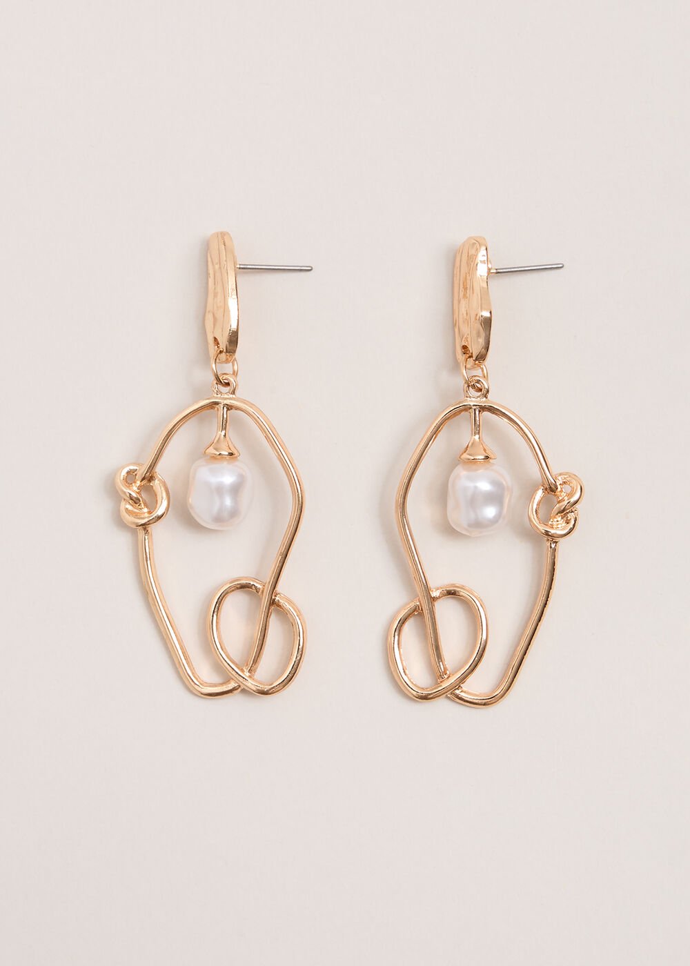Pearl Earrings - Gold