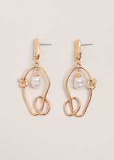 Pearl Earrings - Gold