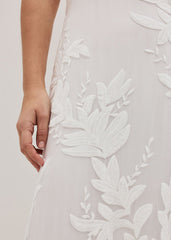 Arabella Silk Ivory Dress - Ivory