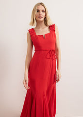 Ansley Strappy Maxi - Red