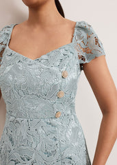 Petite Phia Dress - Eau De Nil