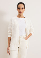 Antonia Stitch Cardi - Ivory