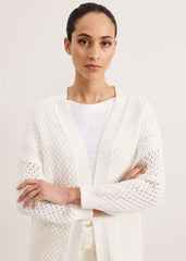Antonia Stitch Cardi - Ivory