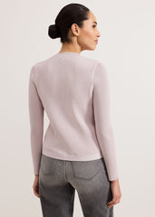 Sharna Button Shrug - Stone