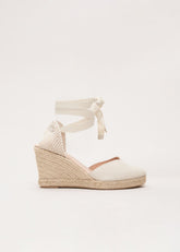 Wedge Espadrille - Ivory