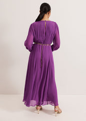 Petite Amal Dress - Purple