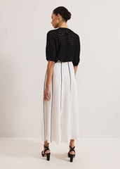 Rhoden Linen Skirt - White